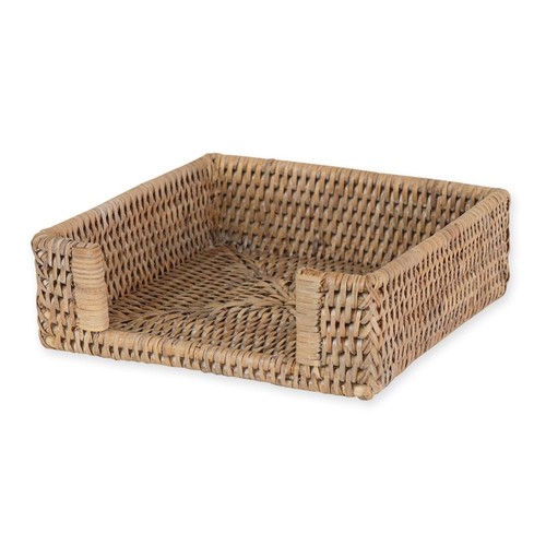 Luxury rattan napkin holder - rattan,