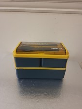 Lunch Box Plastic Bentos Case Double Layer Meal Box Suitable for Meal and Snacks