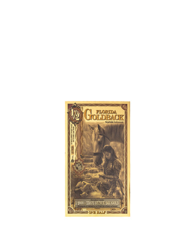 Florida goldback aurum - 1/2, |