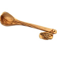 Handcrafted olive wood Soup