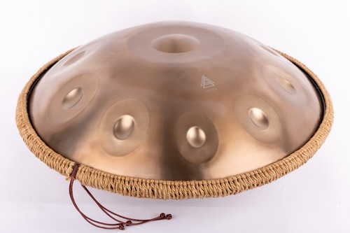 Tetra handpan drum kurd gold - drum, d