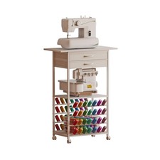 Rolling Sewing Machine Table