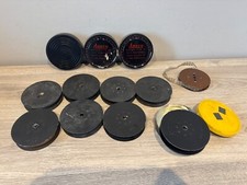 Vintage Kodak Ansco Ferrania Metal Movie Film Reel & Empty Tin Bundle Joblot