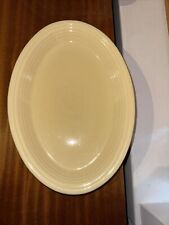 Fiesta Ware Homer Laughlin Yellow Oval Plate Platter fiesta ware USA Dinner
