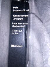 2x john Lewis Stainless Steel