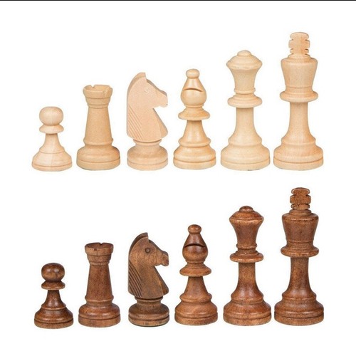 Chess set hand carved - set,