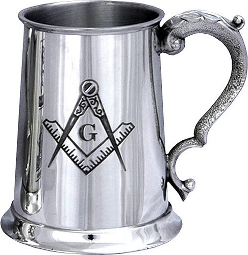 One pint masonic hand made - pint,