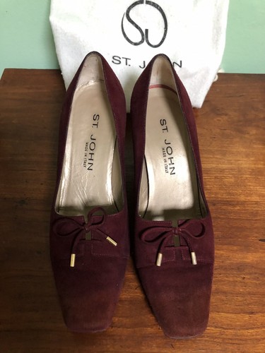 John purple suede - st.john,