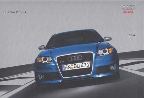 Audi rs4 english - b7,