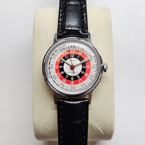 Vintage 1973 timex - vintage, bullseye