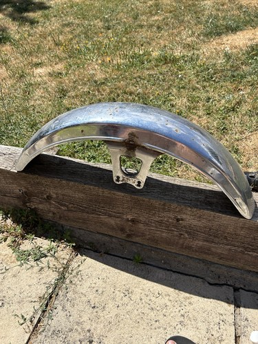 Kawasaki z650 chrome mud guard - chrome,
