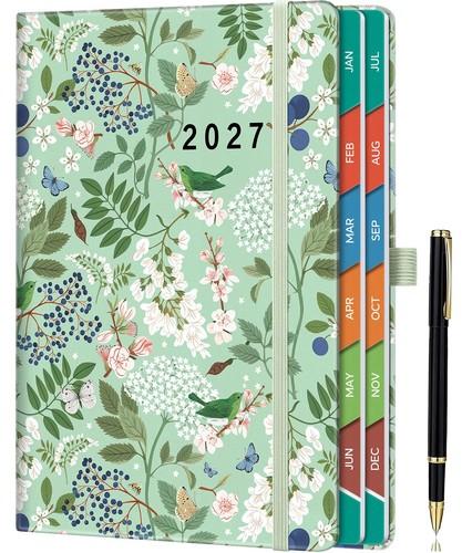 2027 diary page day full - a5,