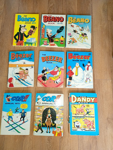Vintage 1965 70s comic annual - vintage,