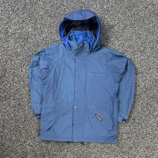 Men's Vintage Berghaus 90’s Blue Aquafoil Size Small Windbreaker Jacket