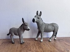 Schleich Donkey Mare And Foal