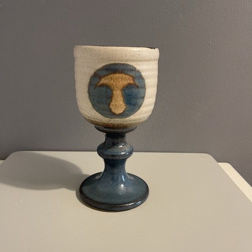 Vintage laugharne goblet welsh - laugharne,