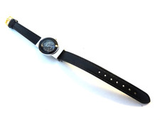 Yaqin Wrist Watch - Black Strap - New Battery - Quartz - Black Silver - 9501