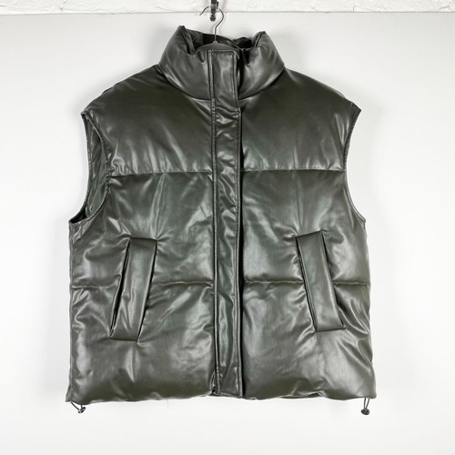 Zara faux vegan leather - zara,