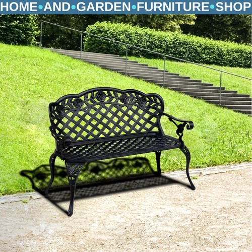 Vintage metal bench cast - metal,