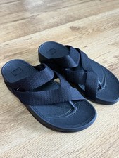 Fitflop Unisex Slip On Sliders / Flipflops Uk 10 New No Box Genuine