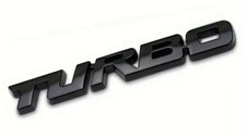 3D Turbo Car Black Silver