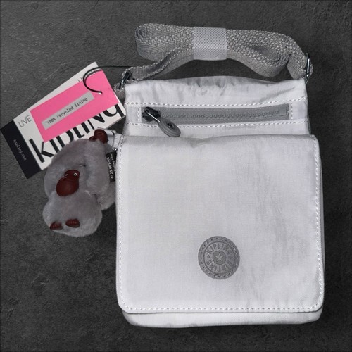 Kipling white small zipped - white,