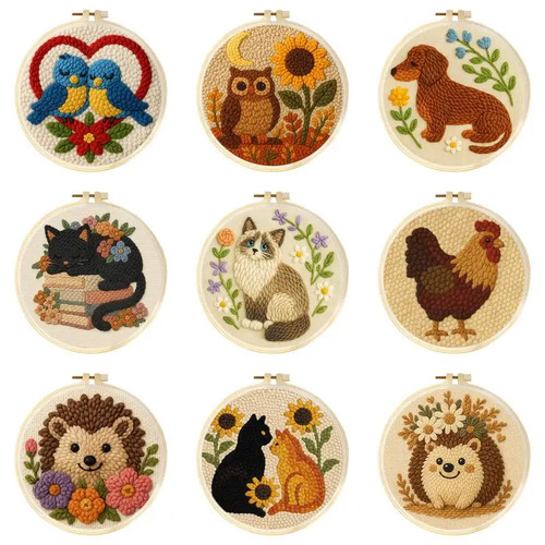 Punch needle embroidery - punch,
