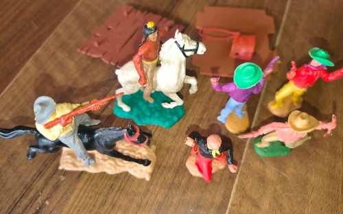 Timpo cowboys indian warrior - ,