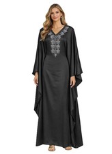 women's Kaftan abaya in satin