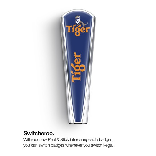Blade beer tap tiger handle - blade,