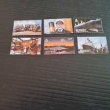 ALDERNEY 2012 SG A448-A453