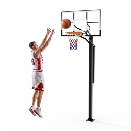 Ground basketball hoop - ground,