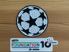 2025-2026 Champions League Starball Sleeve Patch Badge Player Size iron on UK