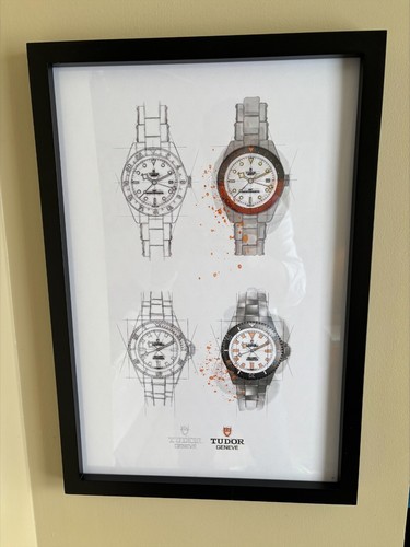 Tudor watch wall art - ,, bb58