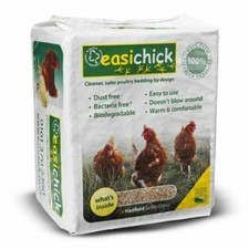 Easichick Wood Fibre Bale Bedding 10kg or 20kg Pigeon Aviary Poultry
