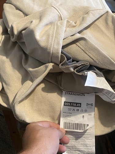 Ikea strandmon cover for wing - for,
