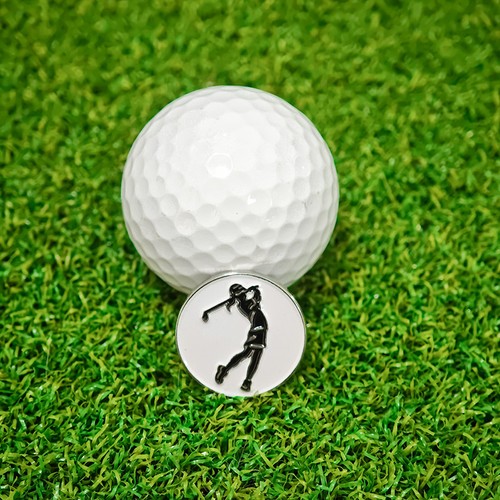 Ladies golf ball - golf,