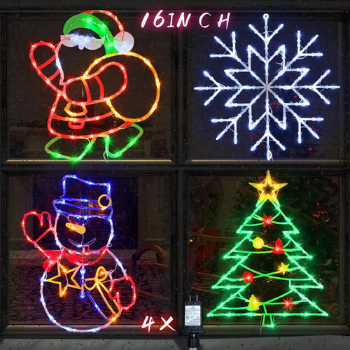Christmas window - 16",