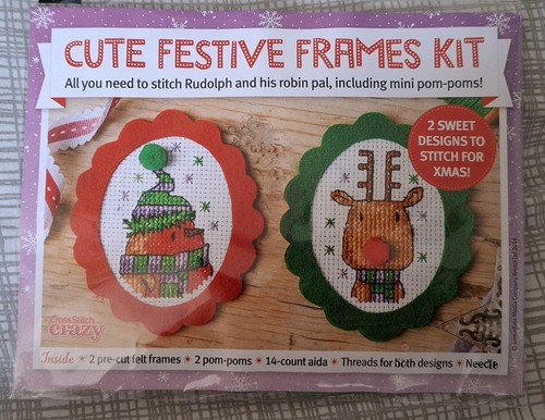Cute festive frame decorations - festive,