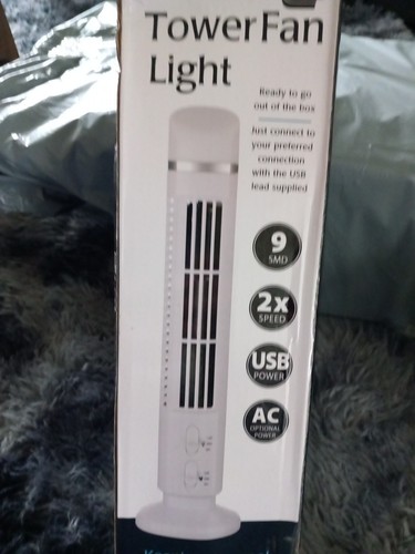 Usb tower fan light speed - usb, 2