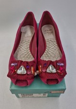 Clarks Cadiz Peep Suede