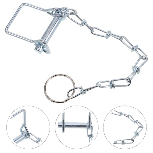 Trailer lock chain link fence - link,