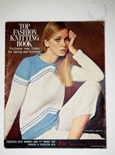 Vintage Knitting Patterns Booklet: 1960s fashion. Woman's Own