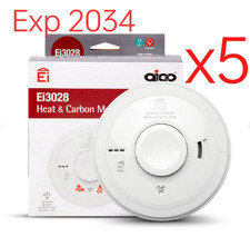 5xAICO Ei3028 Mains Powered