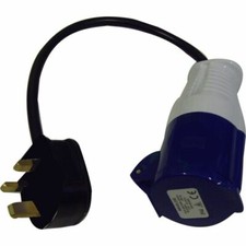 240v 3 Pin Plug to Blue