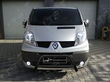 VAUXHALL VIVARO TRAFIC BULL BAR SPORT CAMPERVAN BLACK AXLE NUDGE  2001TO2014 W K