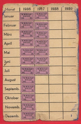 German empire identity card - empire,