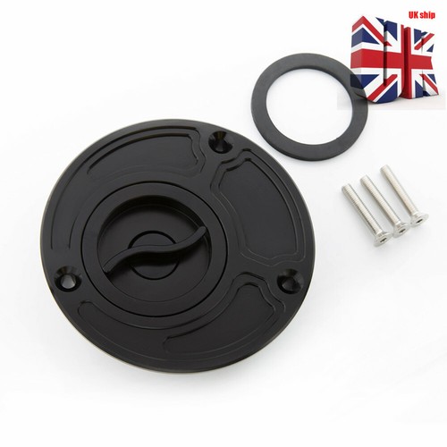 Quick release fuel gas cap - release,
