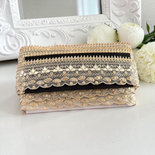 Indian net lace trim shampion - indian,