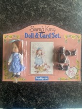 Vintage Unused & Unopened Sarah Kay Doll And Card Set With Accessory Pieces.